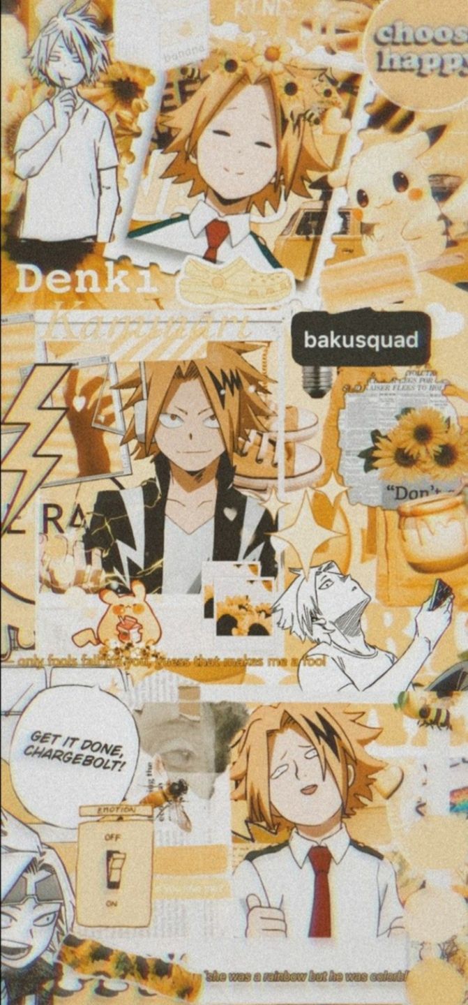 Denki Kaminari Aesthetic wallpaper by anime-lover9612 - Denki Kaminari