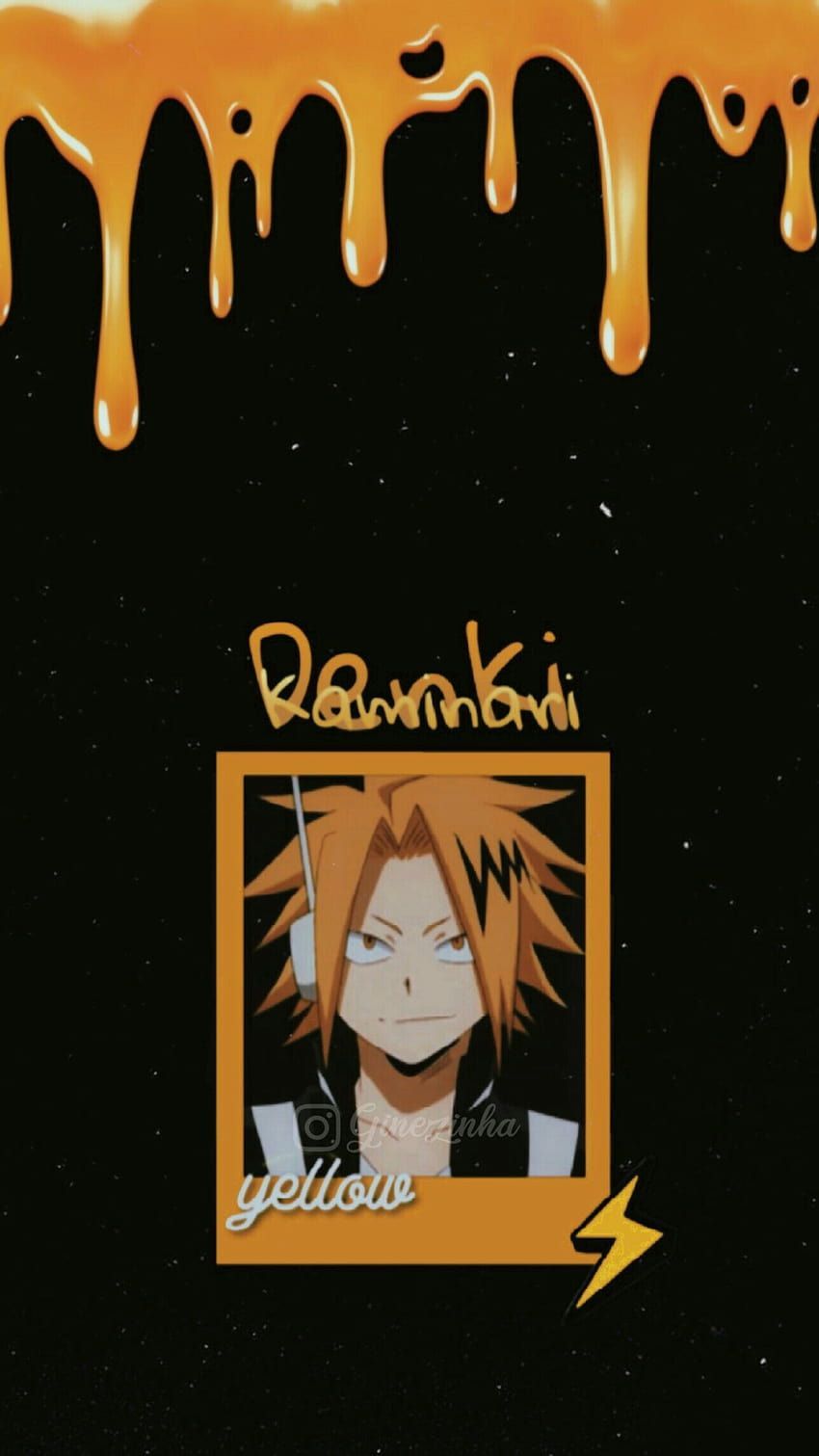 Denki Kaminari Lockscreen, kaminari aesthetic HD phone wallpaper