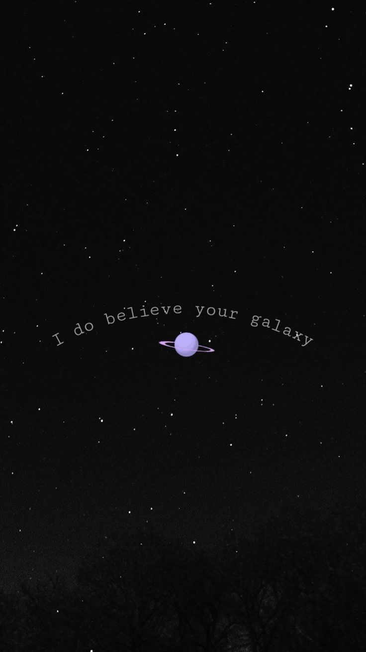 I do believe your galaxy - Magic