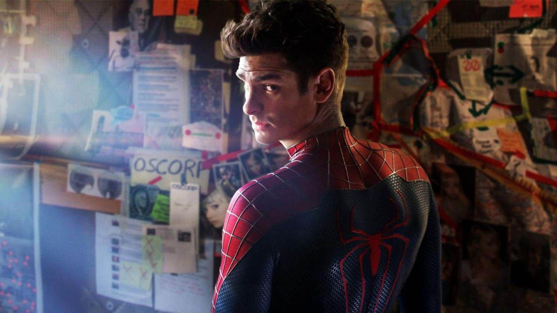 Andrew Garfield as Spider-Man in The Amazing Spider-Man 2 - Andrew Garfield