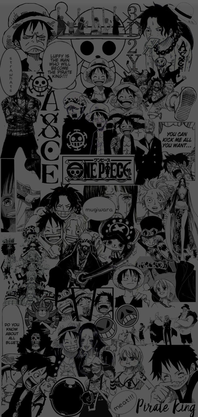 Aesthetic one piece manga Wallpaper Download