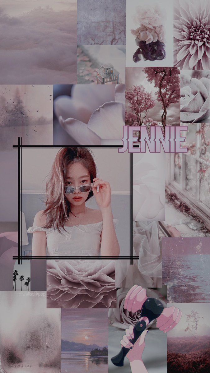 Aesthetic phone background of Jennie from BLACKPINK - Jennie