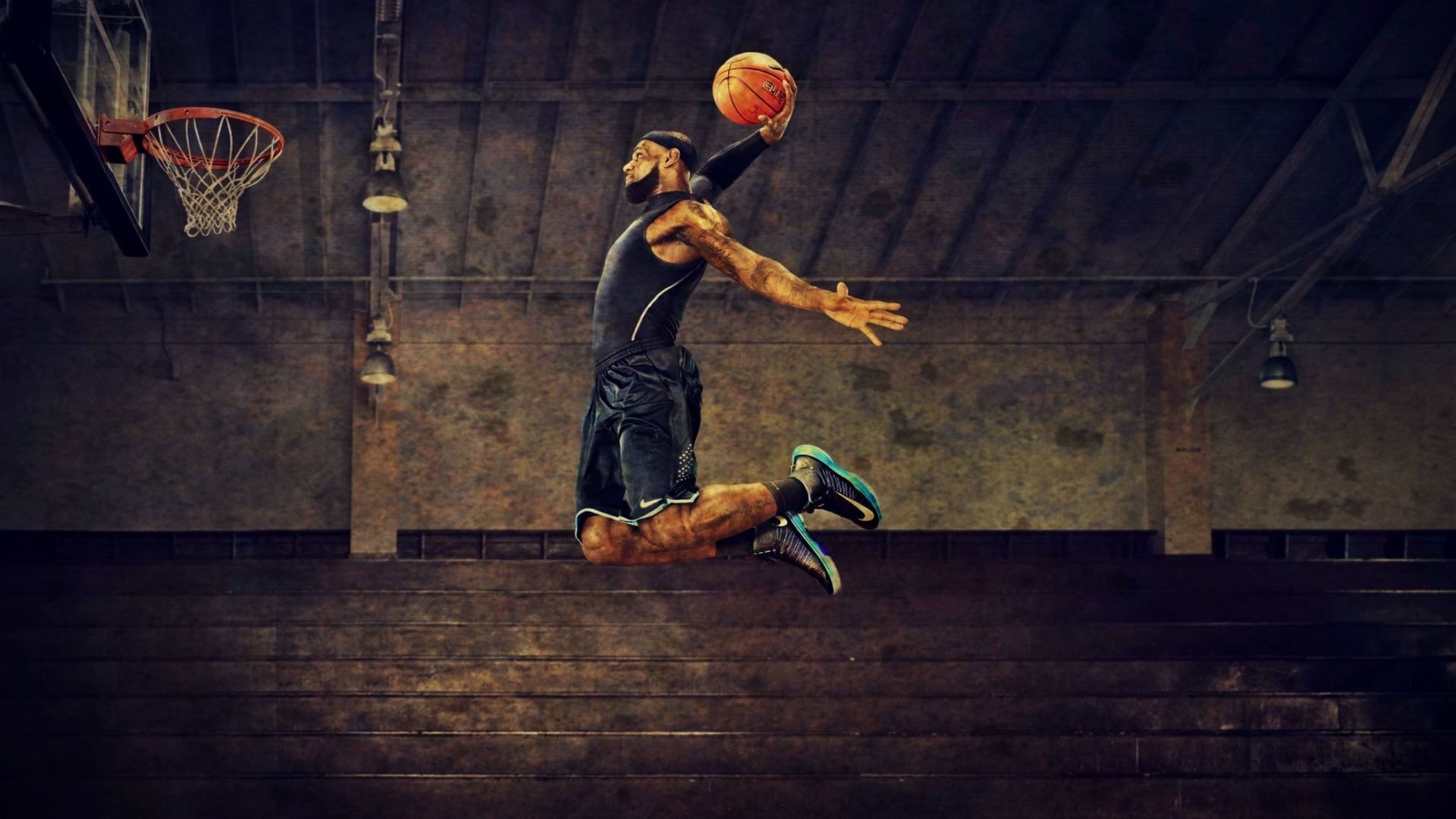 Lebron James Dunk Wallpaper