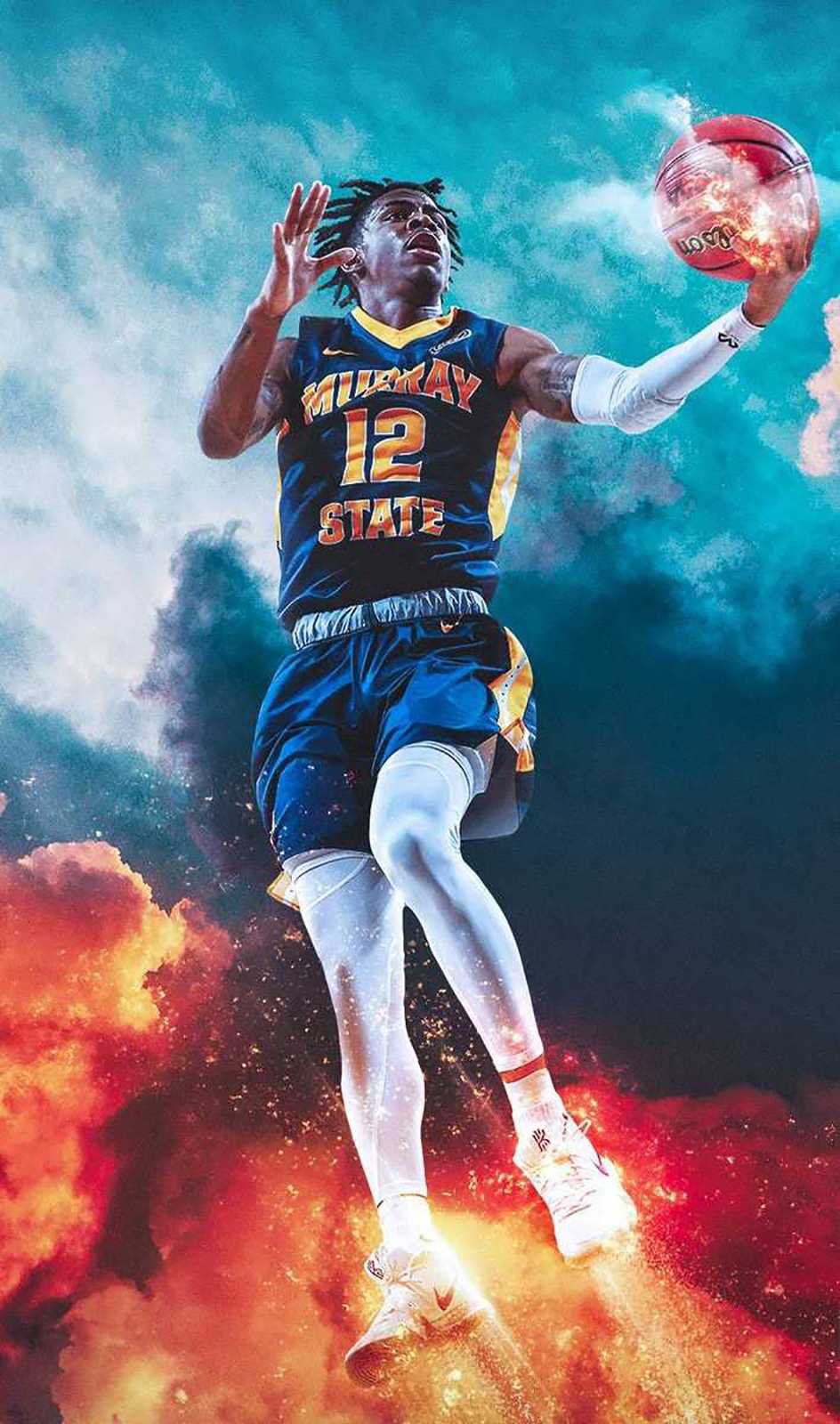 Download this wallpaper for free in HD resolution. - Ja Morant