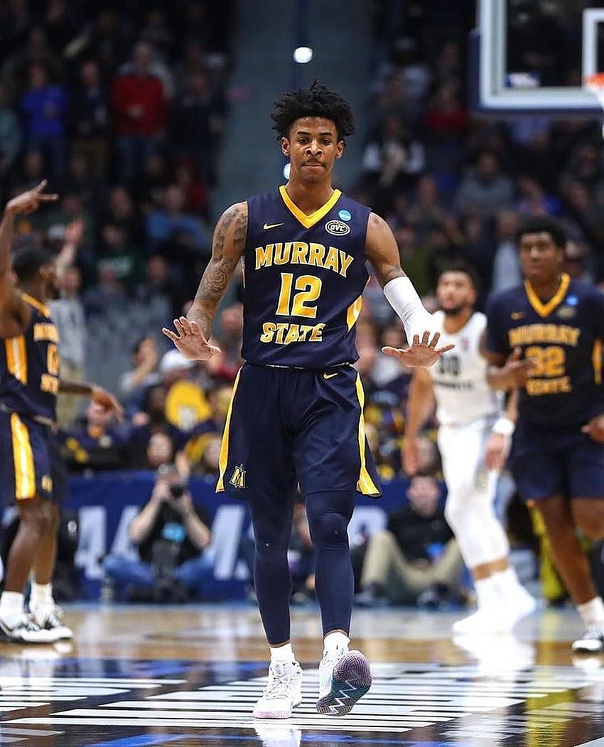Ja Morant is a point guard for the Memphis Grizzlies in the NBA. He played college basketball for Murray State. - Ja Morant