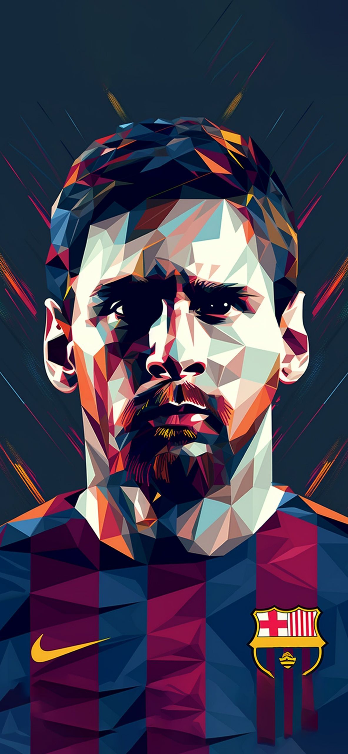 Messi Art Wallpaper Messi Wallpaper for iPhone 4k
