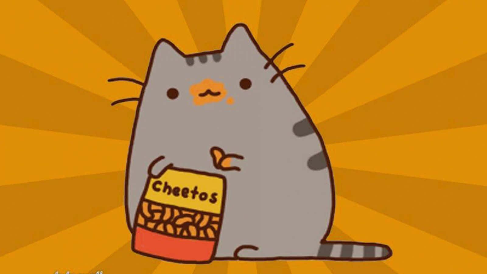 Download Enjoy a delicious bag of Hot Cheetos! Wallpaper