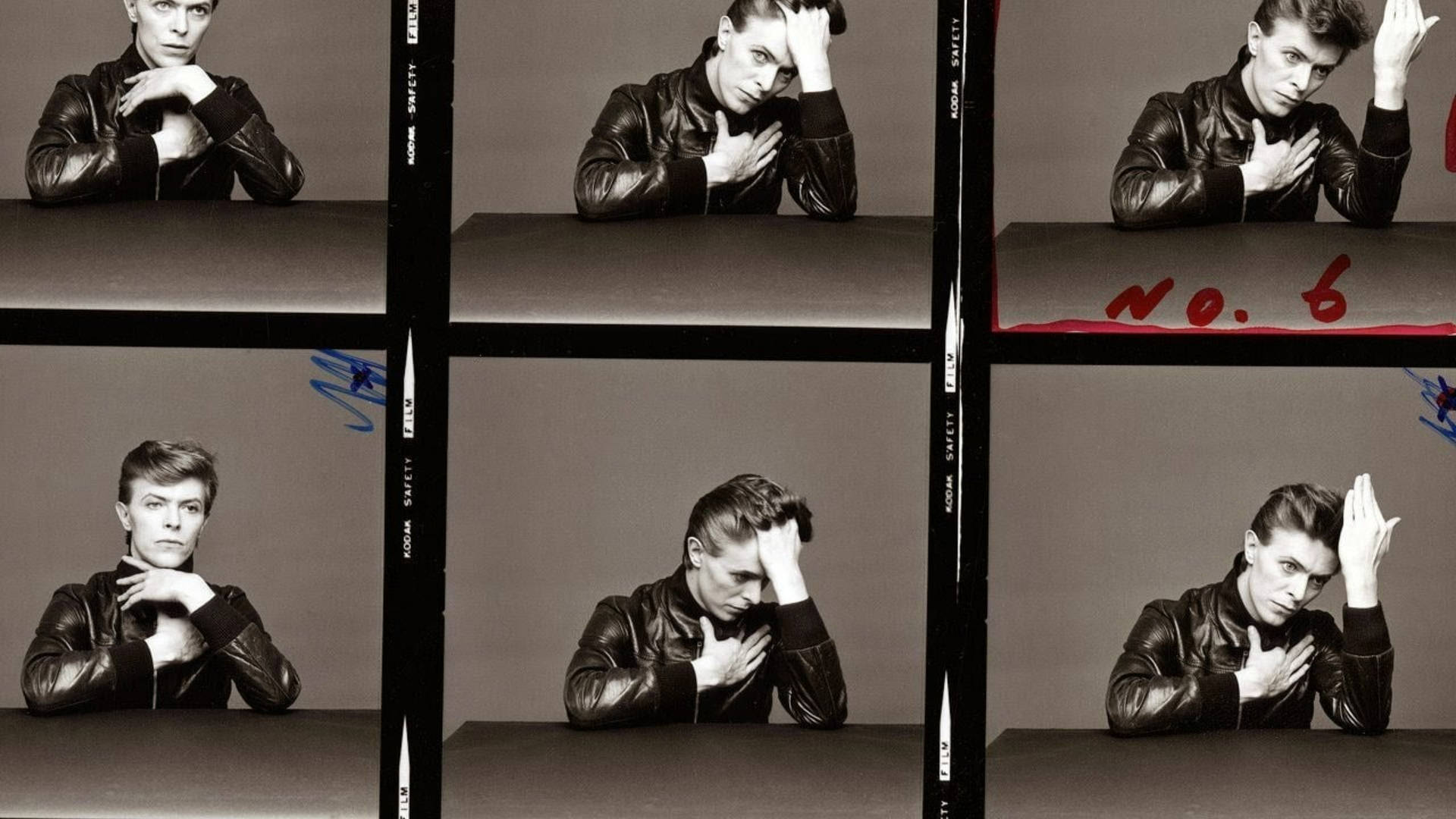 Download David Bowie Sequence Photography Wallpaper