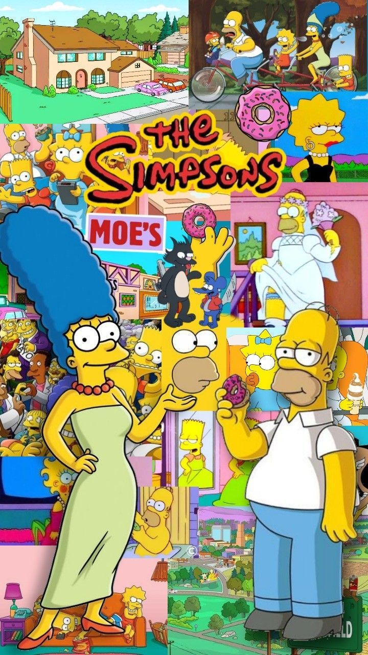 The simpsons. The simpsons, Simpson wallpaper iphone, Simpsons art