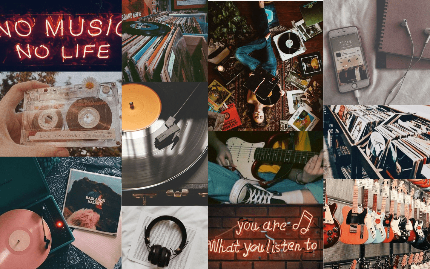 Music Aesthetic Wallpaper. Aesthetic desktop wallpaper, Vintage desktop wallpaper, Macbook wallpaper