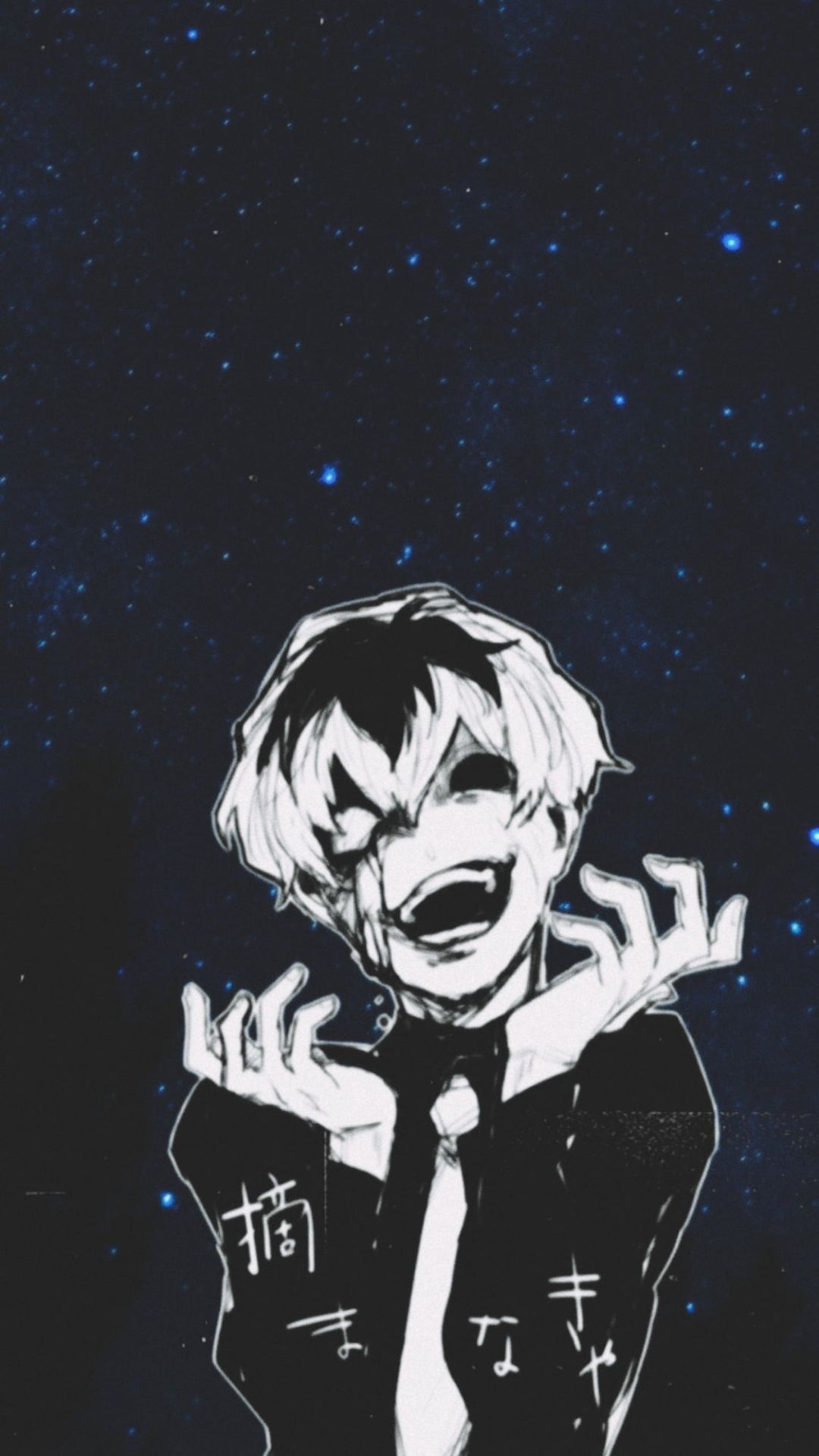 IPhone wallpaper anime aesthetic boy with a tie - Tokyo Ghoul