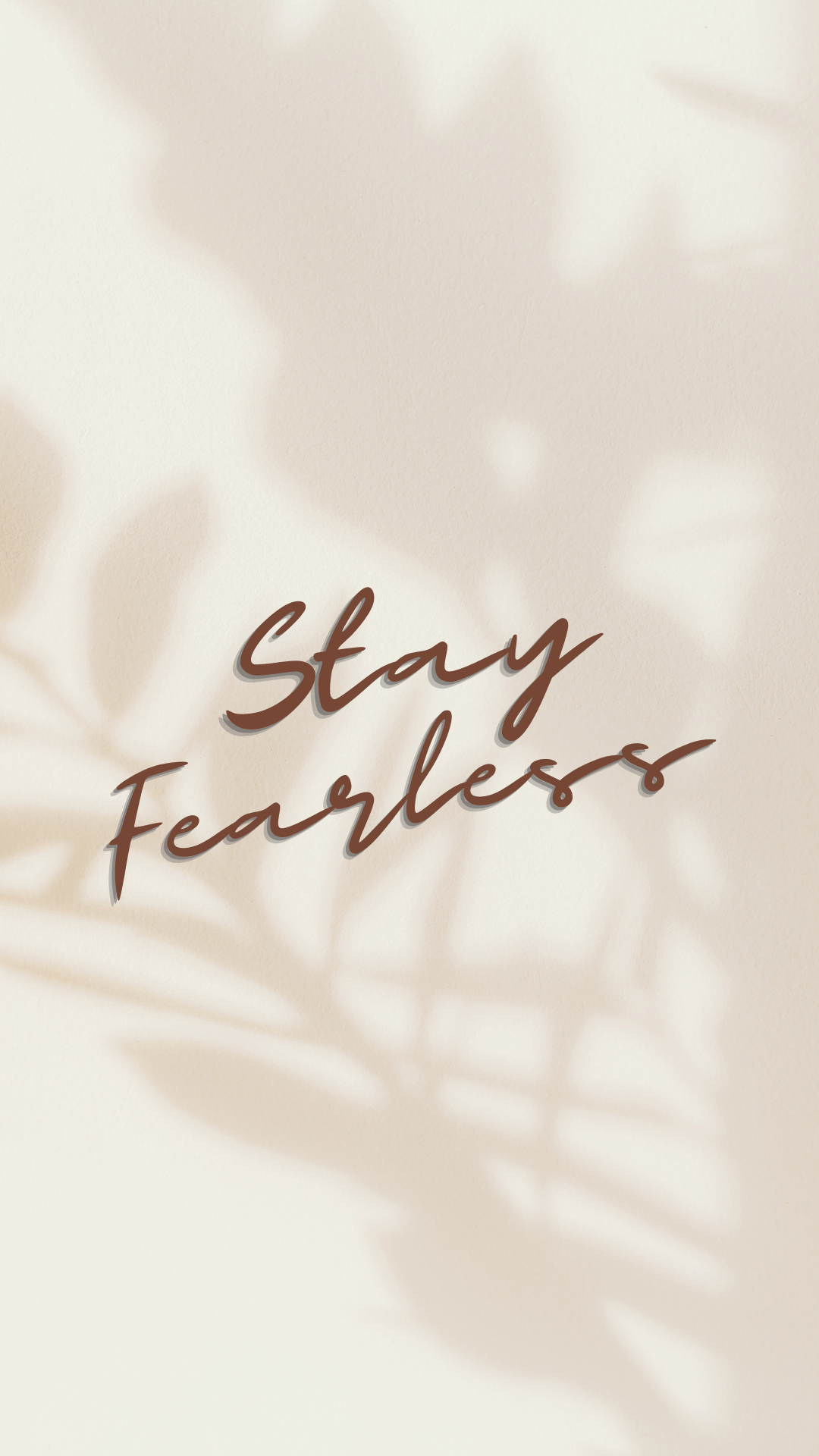 Stay fearless. - Cute, cute iPhone