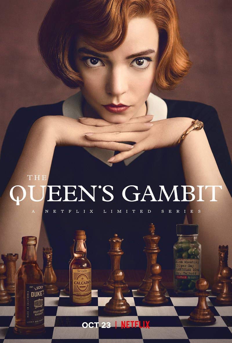 The Queen's Gambit is a Netflix limited series that follows the life of a young chess prodigy. - Anya Taylor-Joy