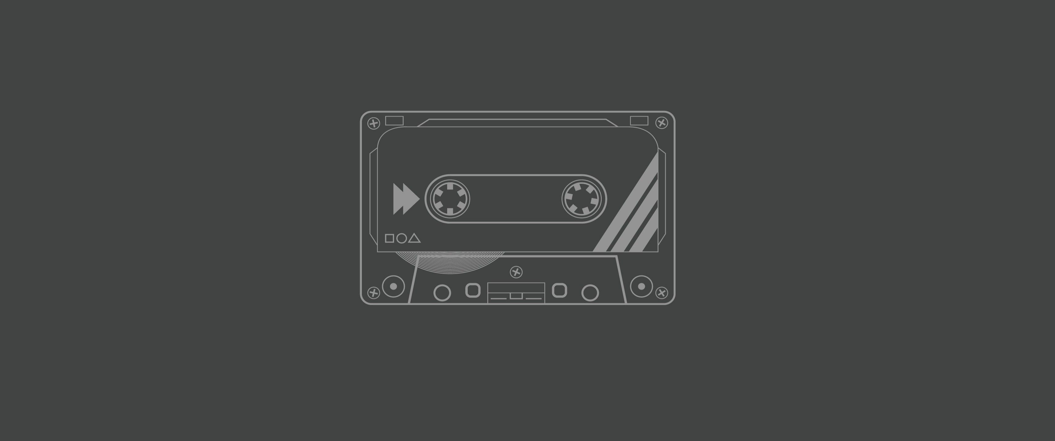 cassette, simple background, audio cassete Gallery HD Wallpaper