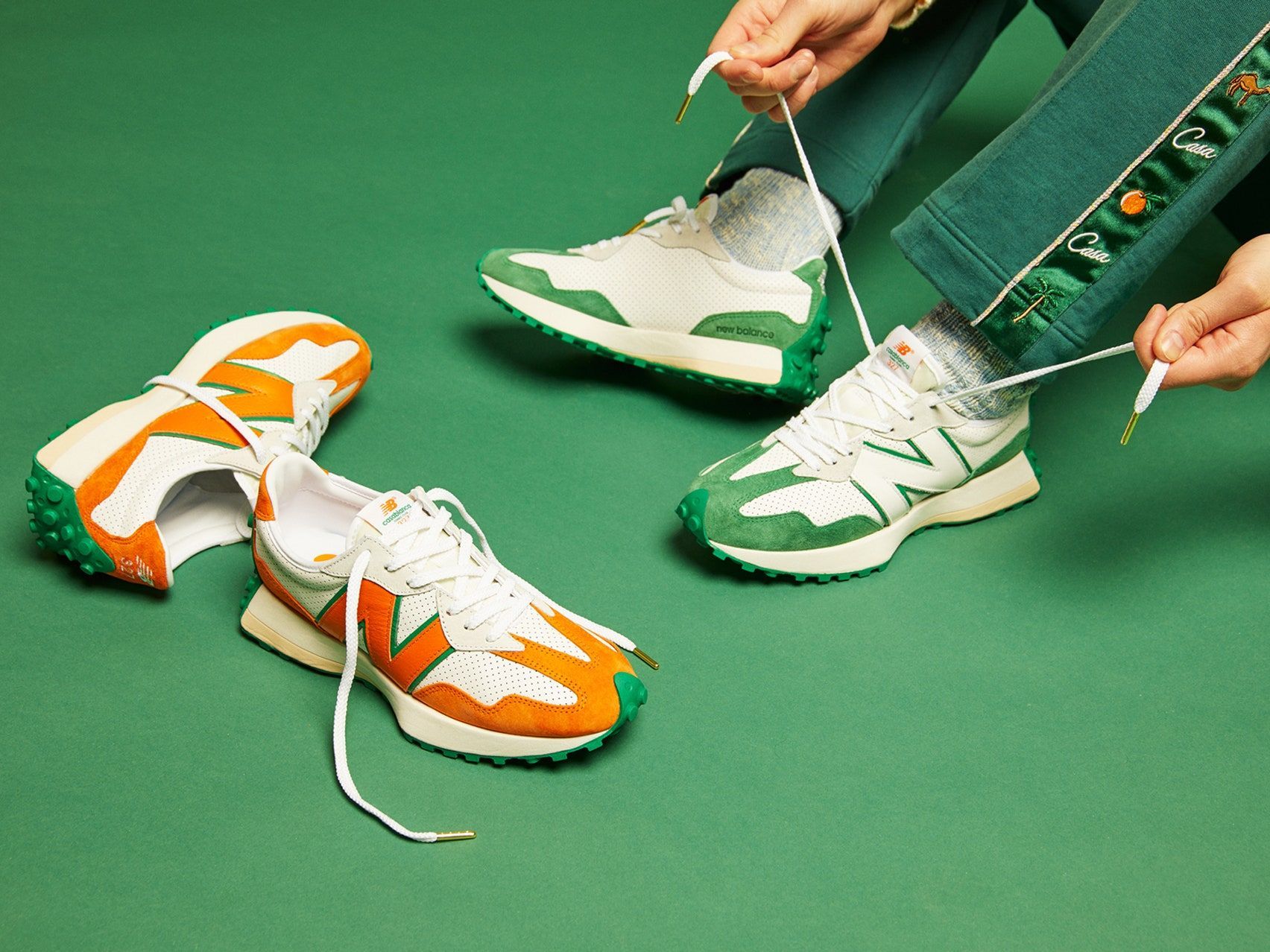 Why we're hyped about the Casablanca x New Balance 327 “Idealiste”