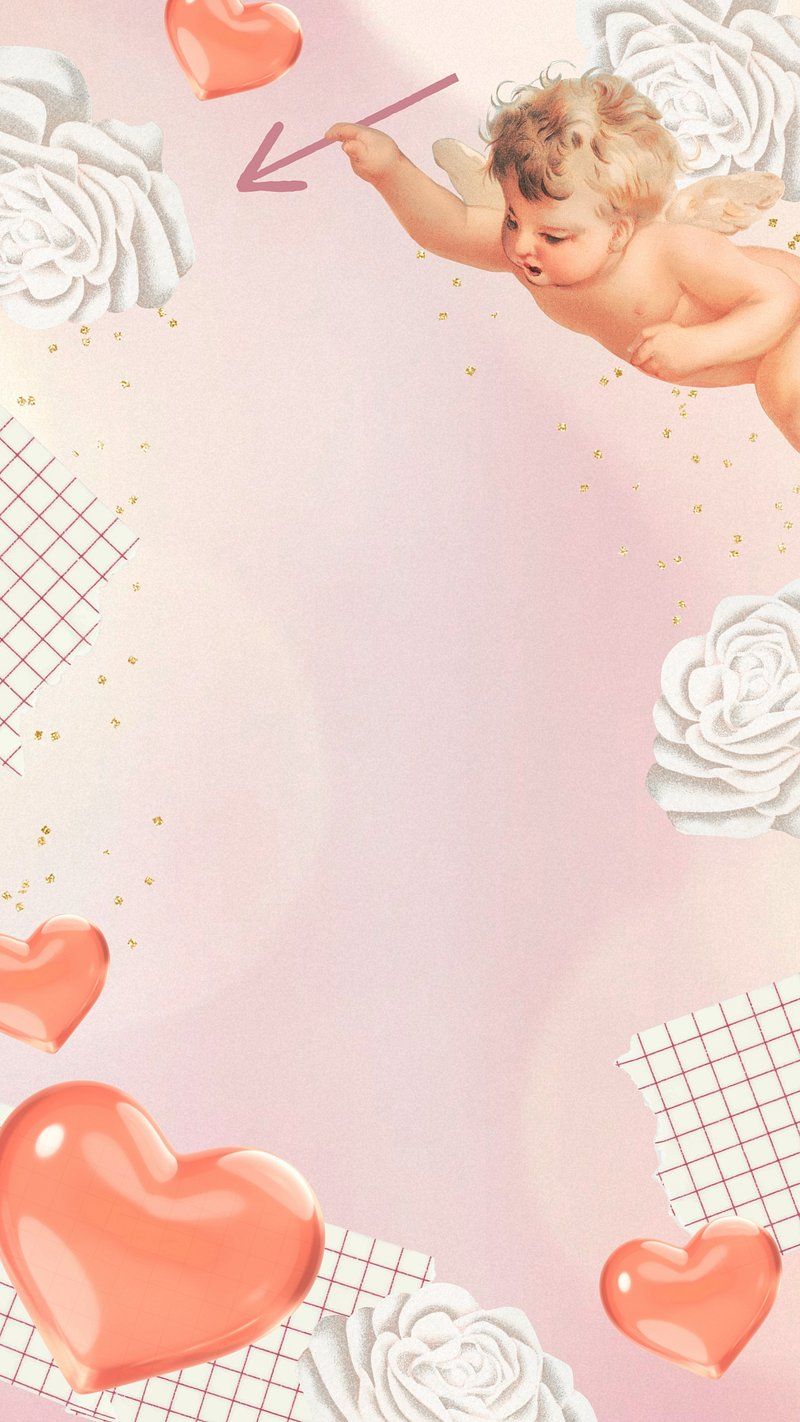 Valentines Day Wallpaper Heart Aesthetic Image Wallpaper