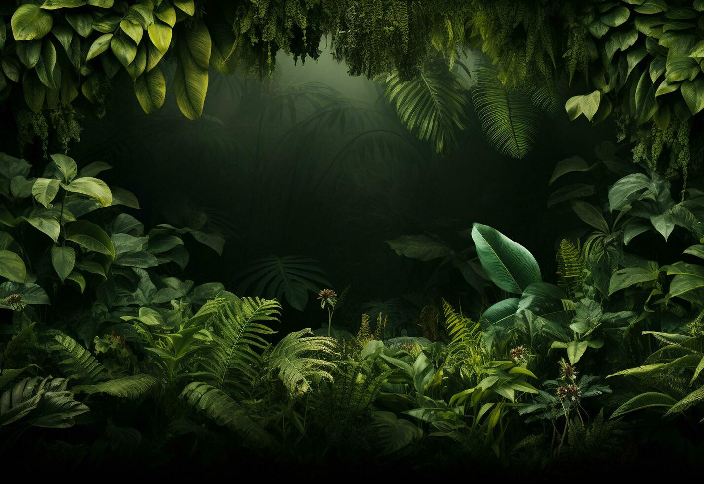 Dark Jungle Background , Image and Background for Free Download
