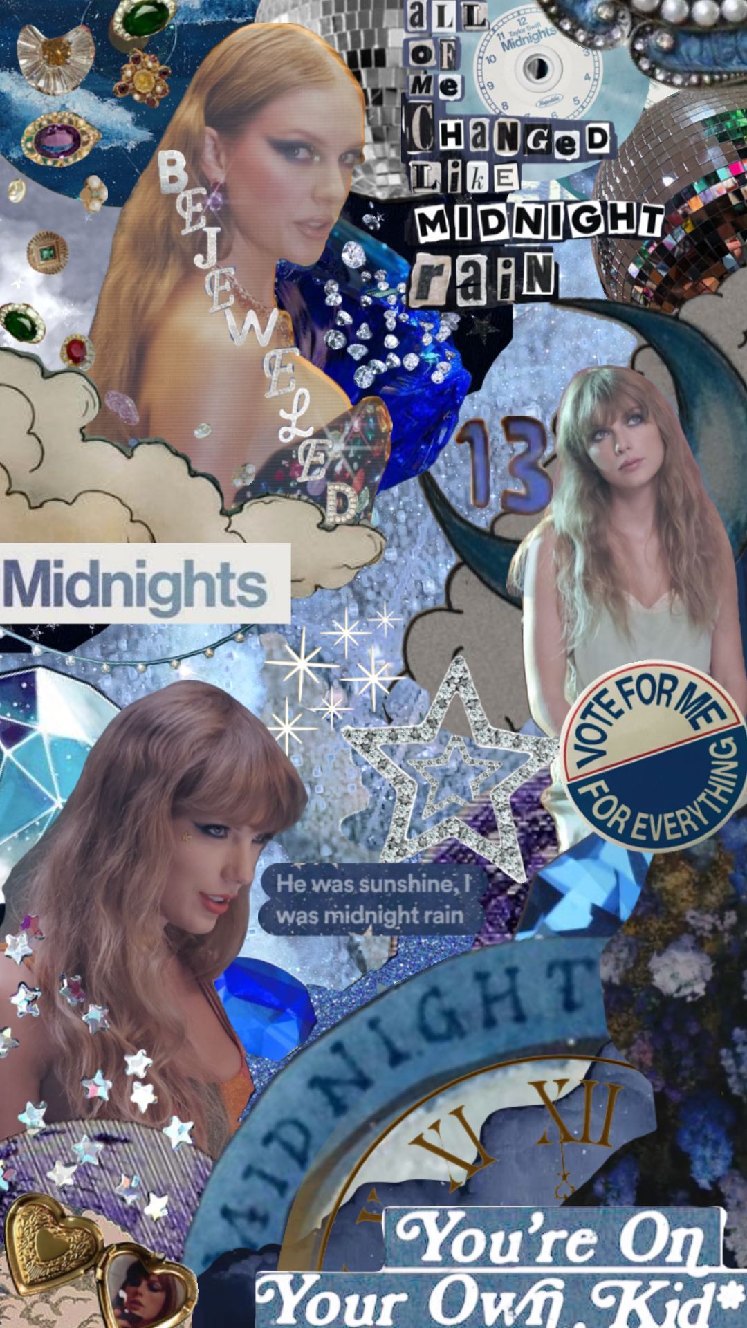 #midnights #midnightstaylorswift # aesthetic #taylorswift #quotes #music #wallpaper #lavenderhaze #bejeweled #antihero #album #celestial #night #stars #feminine #fyp #taylorsversion #blue #blueaesthetic