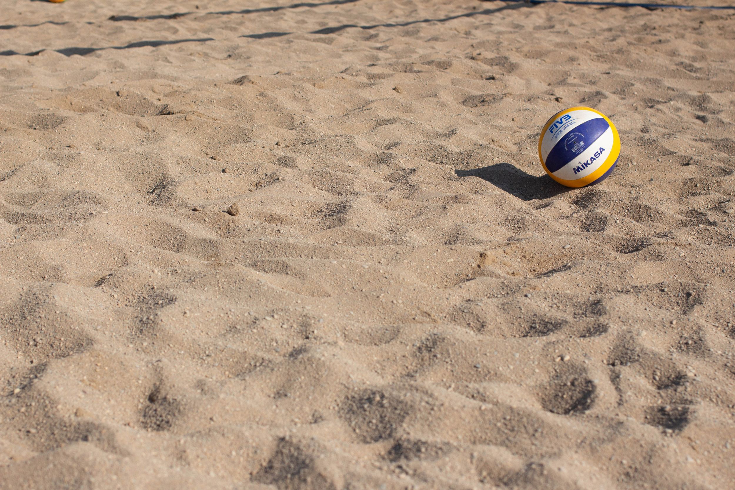 A volleyball on the sand - Volleyball