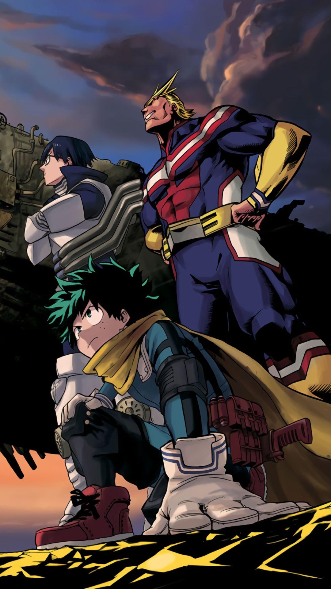 My Hero Academia wallpaper 1080x1920 for iPhone and Android - My Hero Academia