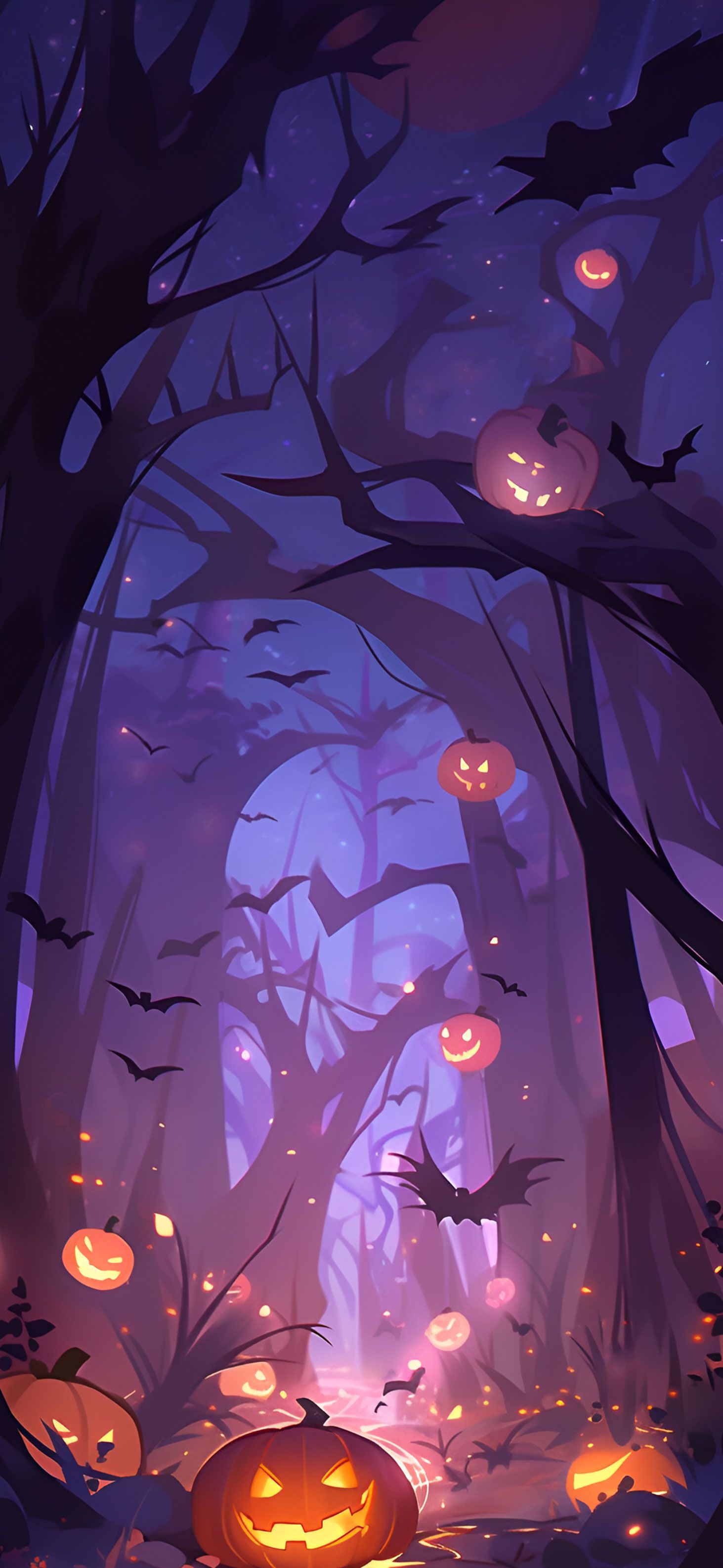 Halloween Forest Spooky Wallpaper Scary Wallpaper