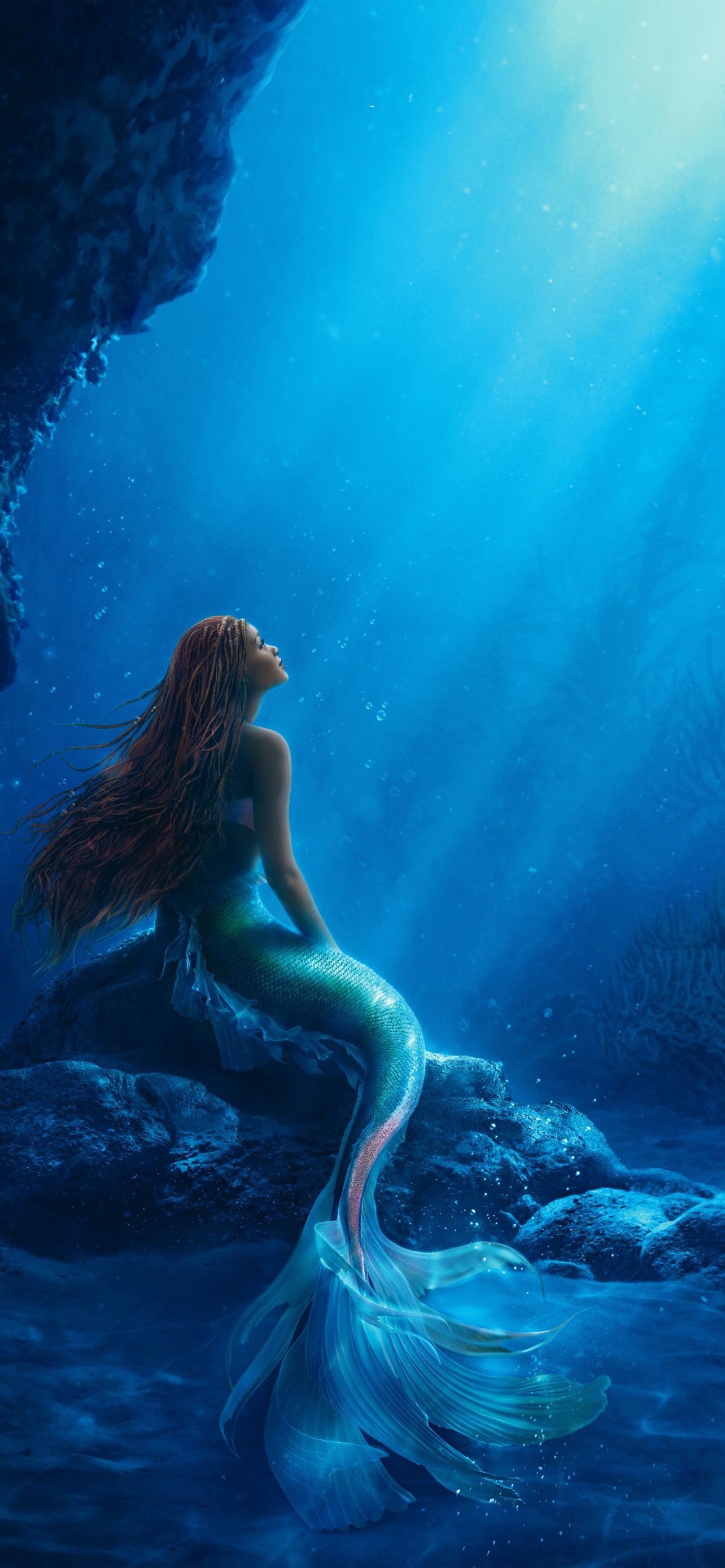 Mermaid in the sea, iPhone wallpaper - Mermaid