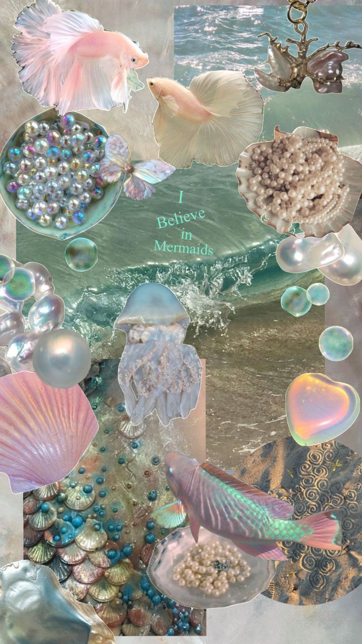 mermaid #mermaidcore #ocean #summer #pearl #aqua #waves. Mermaid wallpaper, Pretty wallpaper, Mermaid aesthetic