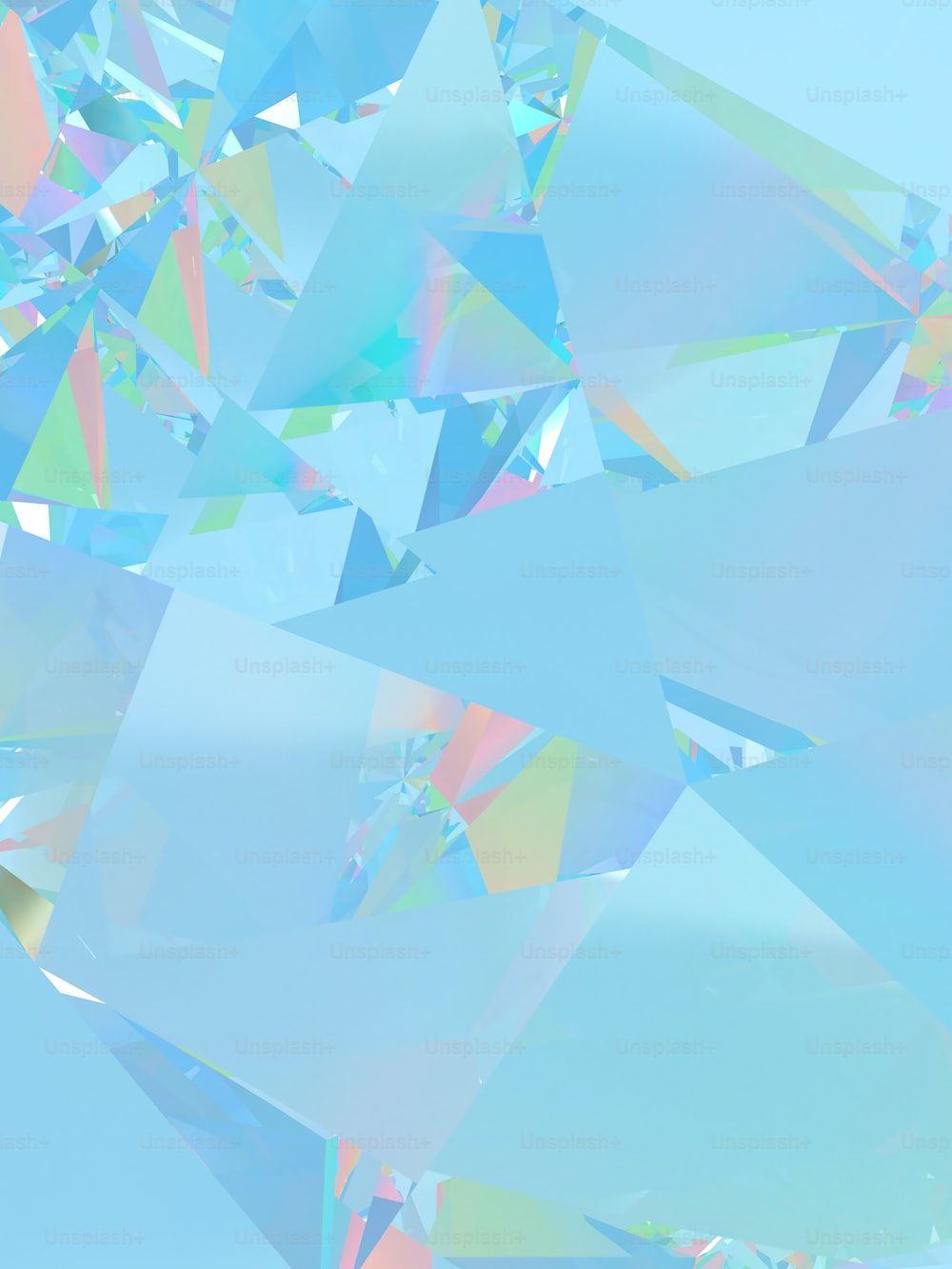 A blue and white abstract background - Diamond
