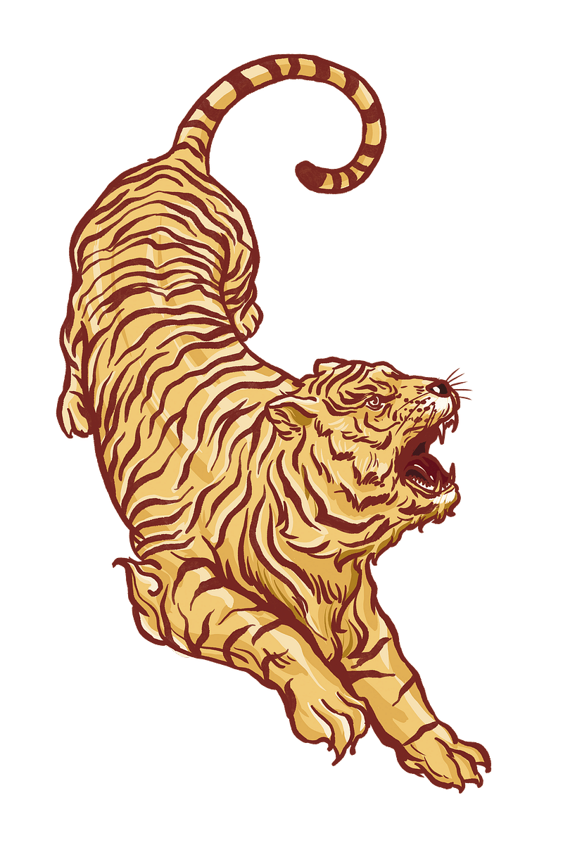 Golden Tiger Image Wallpaper