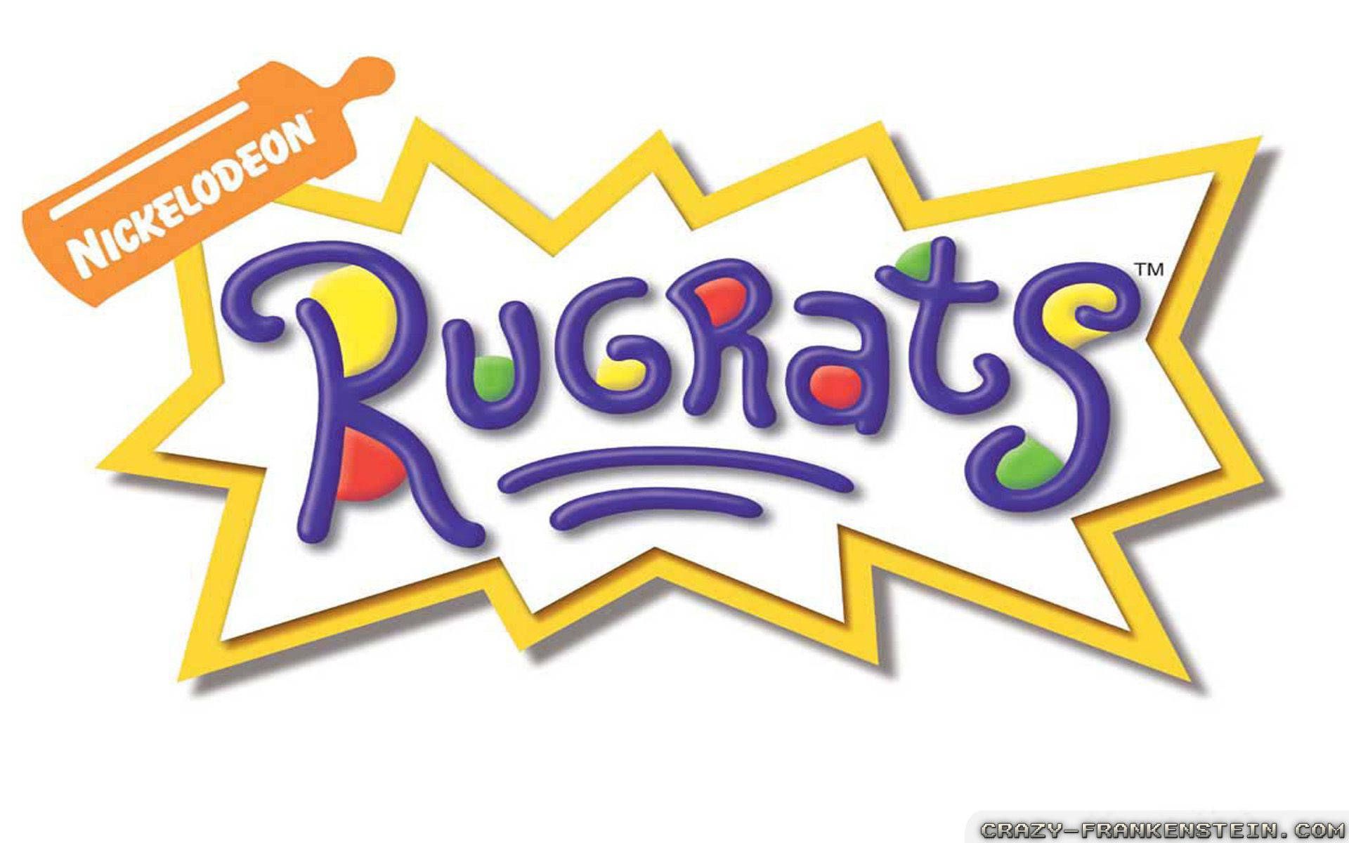 Download Rugrats Minimalist Title Wallpaper