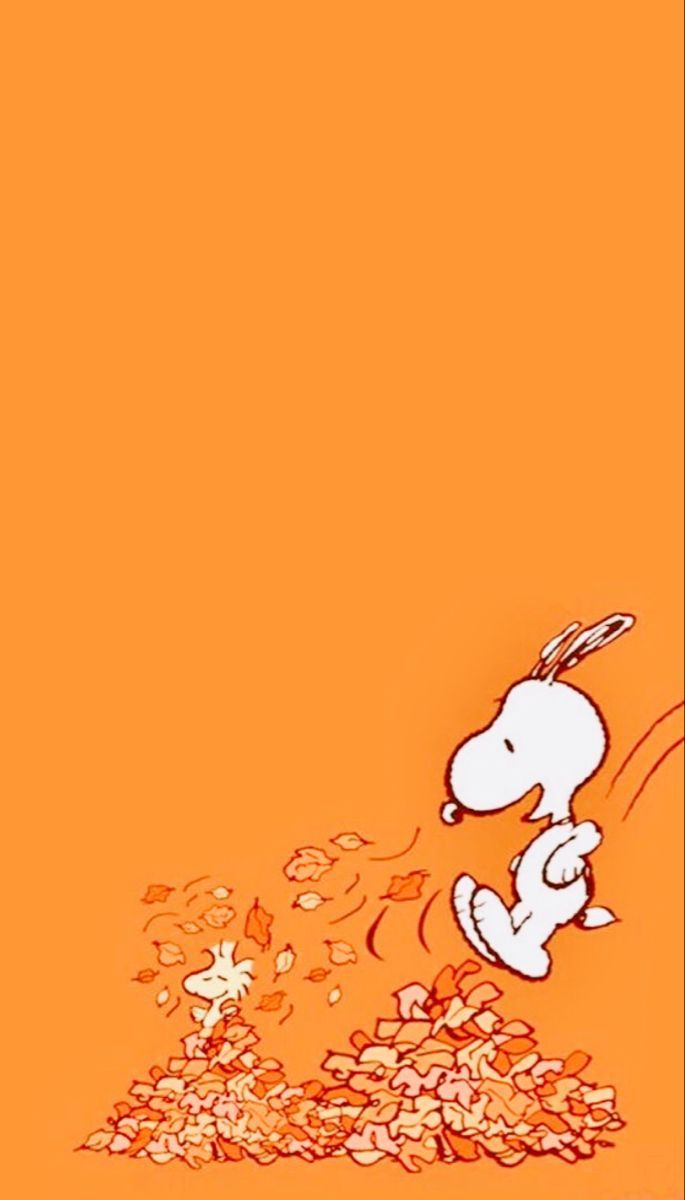Snoopy. Snoopy wallpaper, Fall wallpaper, Charlie brown wallpaper