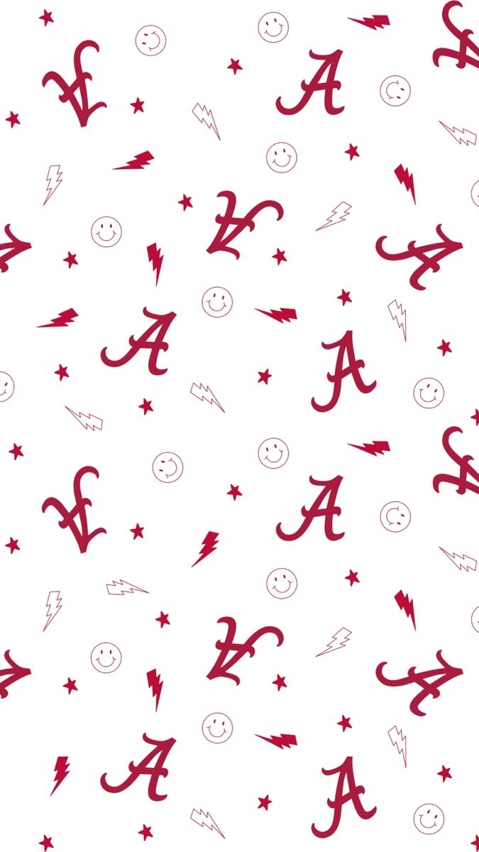 Alabama Roll Tide iPhone 8 wallpaper with high-resolution 1080x1920 pixel. You can use this wallpaper for your iPhone 8, iPhone 8 Plus, iPhone X, XS, XS Max, XR, iPhone SE. - Crimson