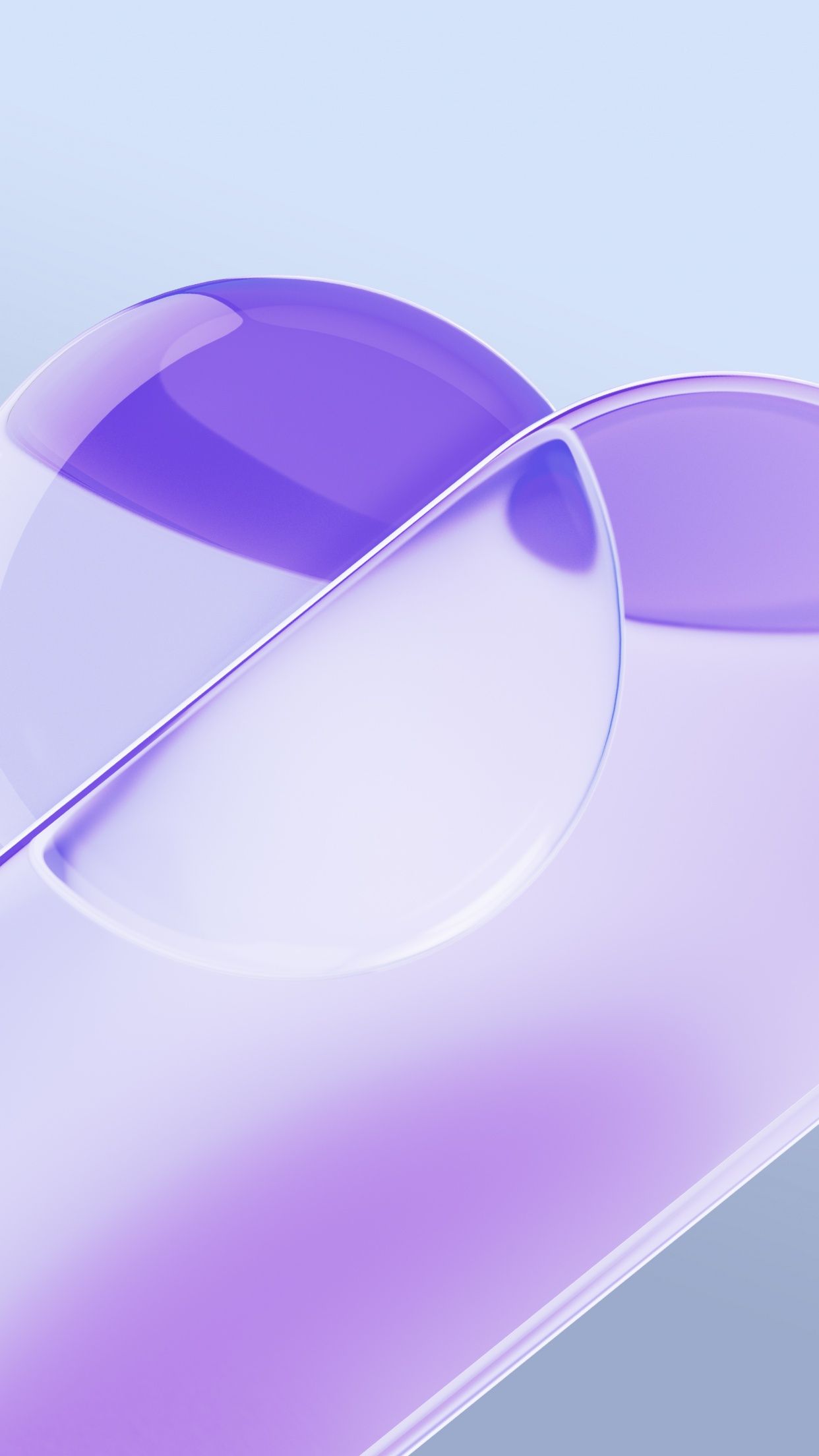 A close-up of a purple and blue abstract background with curved lines - Pastel purple, light purple