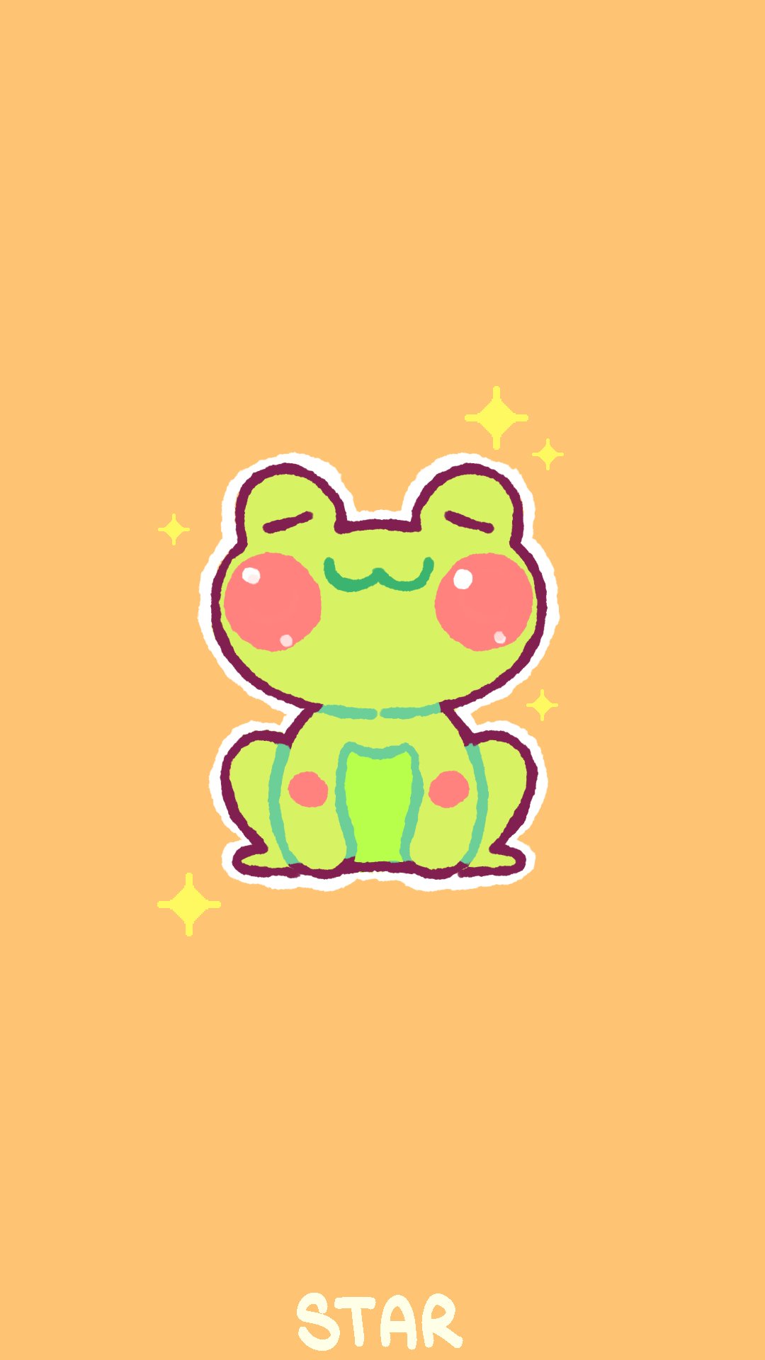 star. WALLPAPERS free 2 use :v #Wallpaper #Frog