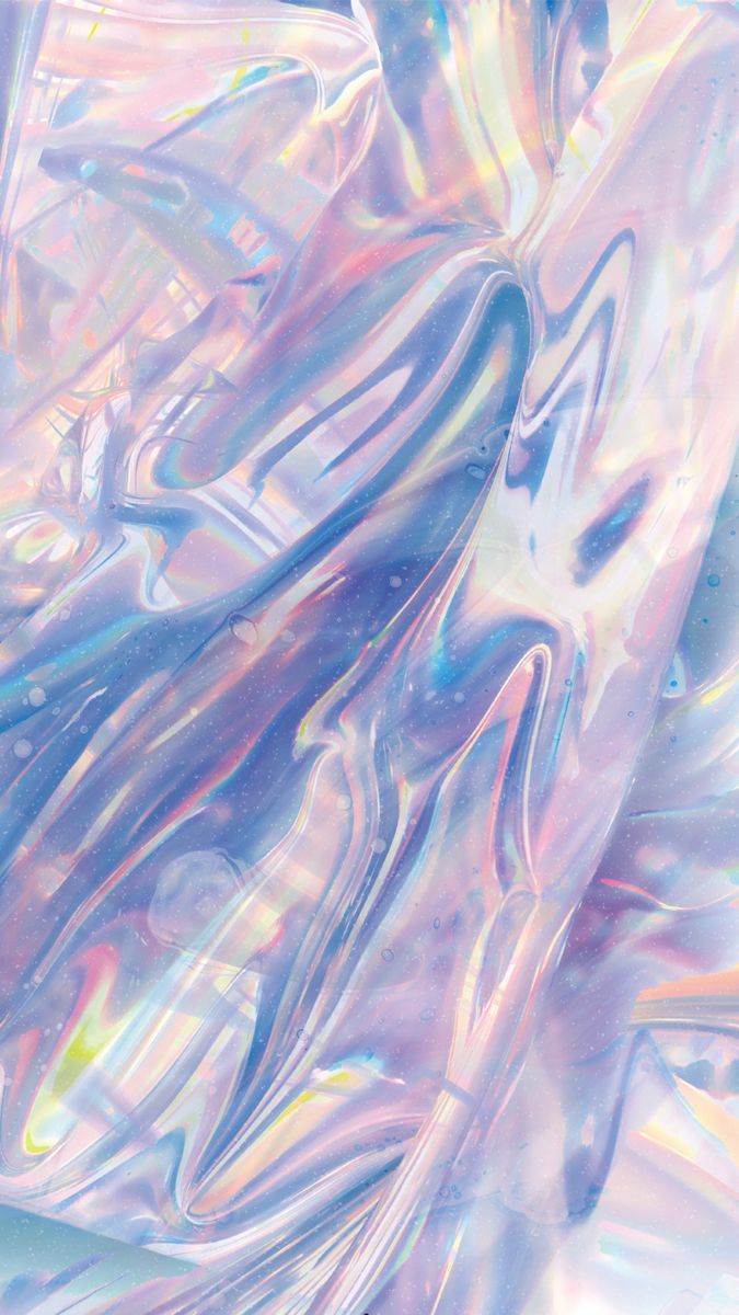 Aesthetic background of a colorful holographic plastic - Holographic