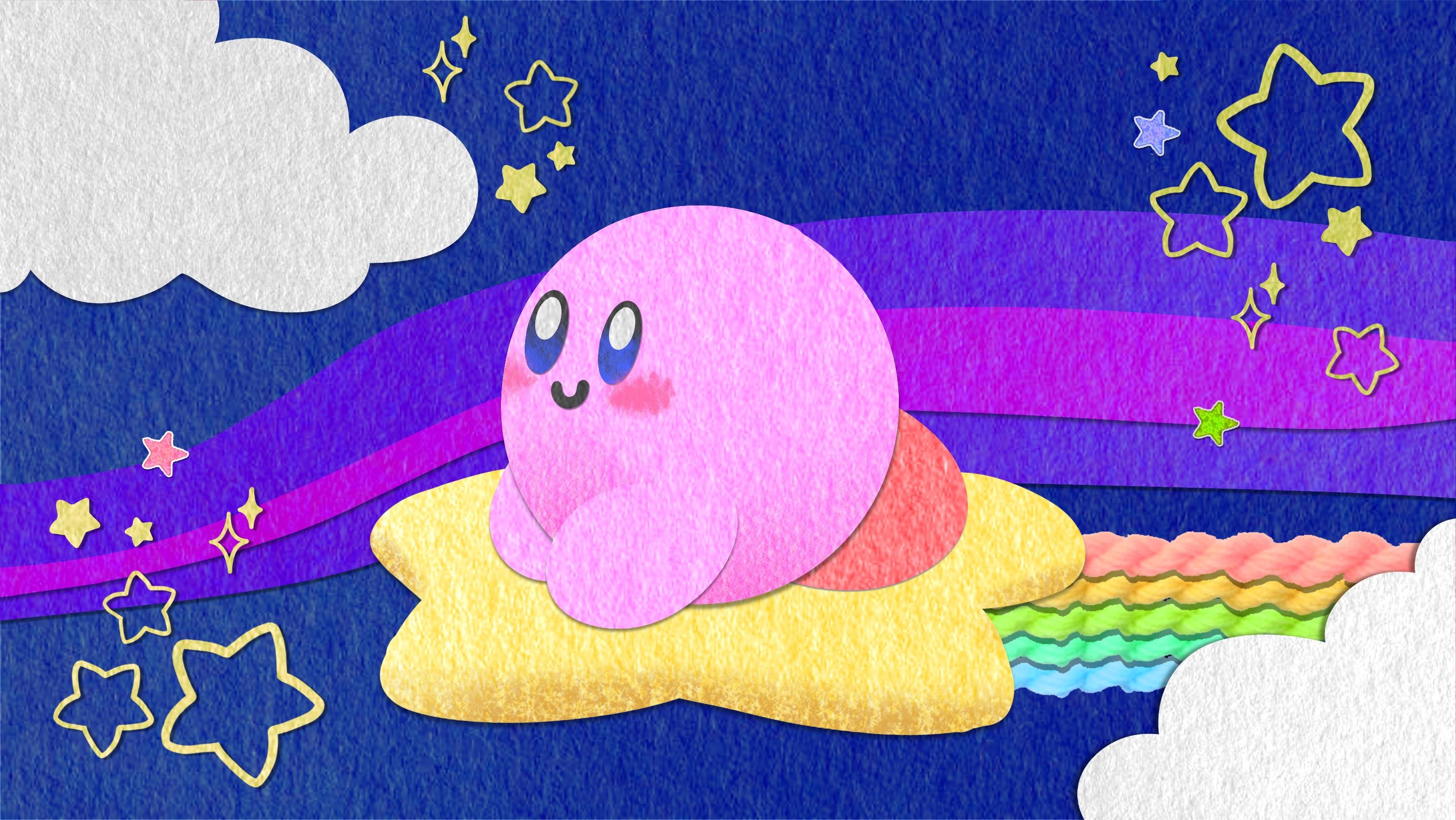I made some Kirby fan art!