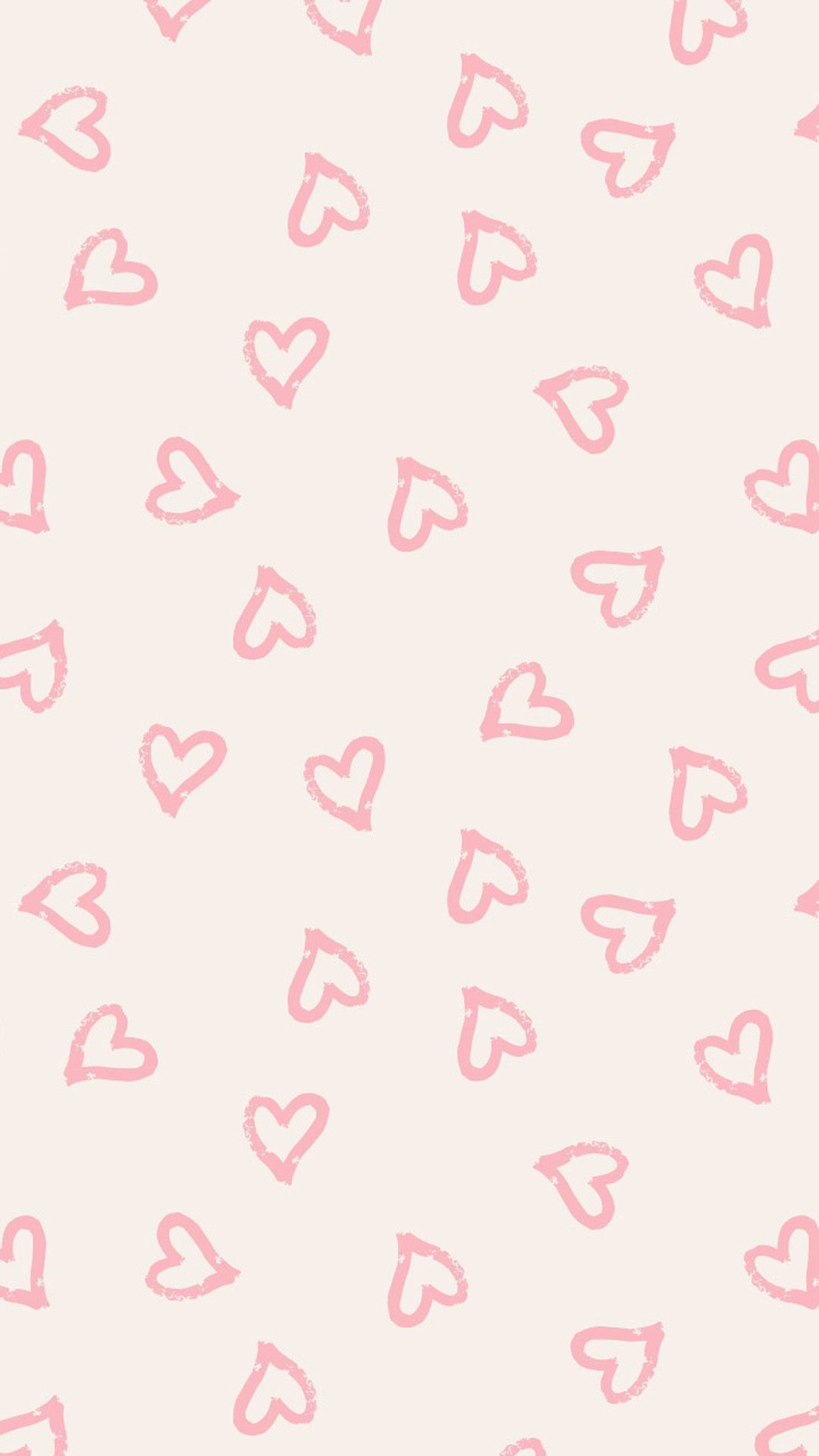 Cute pink hearts wallpaper for iPhone with high-resolution 1080x1920 pixel. You can use this wallpaper for your iPhone 5, 6, 7, 8, X, XS, XR backgrounds, Mobile Screensaver, or iPad Lock Screen - Preppy