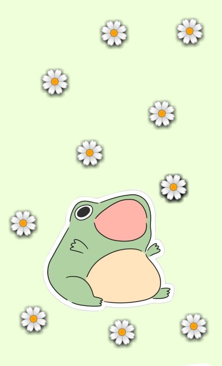 Free download Frogs in 2021 Frog wallpaper Cute patterns [720x1184] for your Desktop, Mobile & Tablet. Explore Cartoon Frog iPhone Wallpaper. Cartoon Frog Wallpaper, Frog Background, Frog Wallpaper