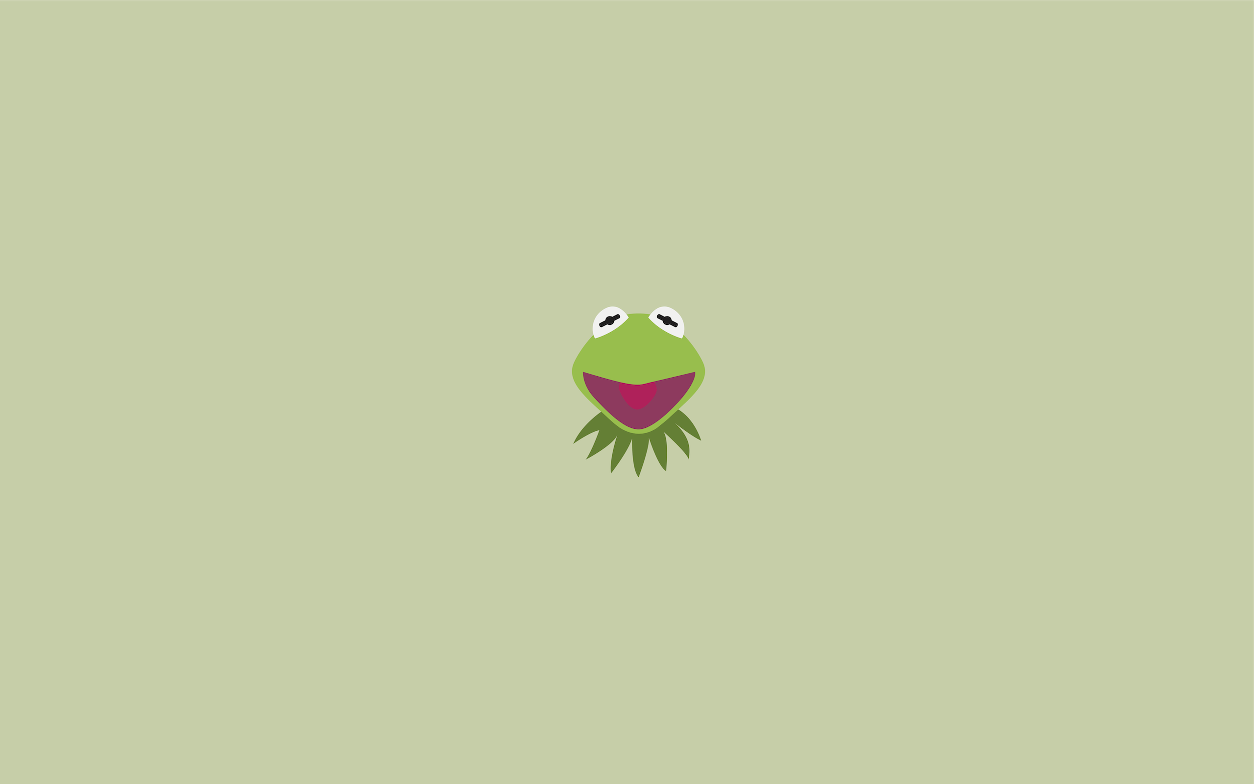 Green Kermit the Frog Wallpaper