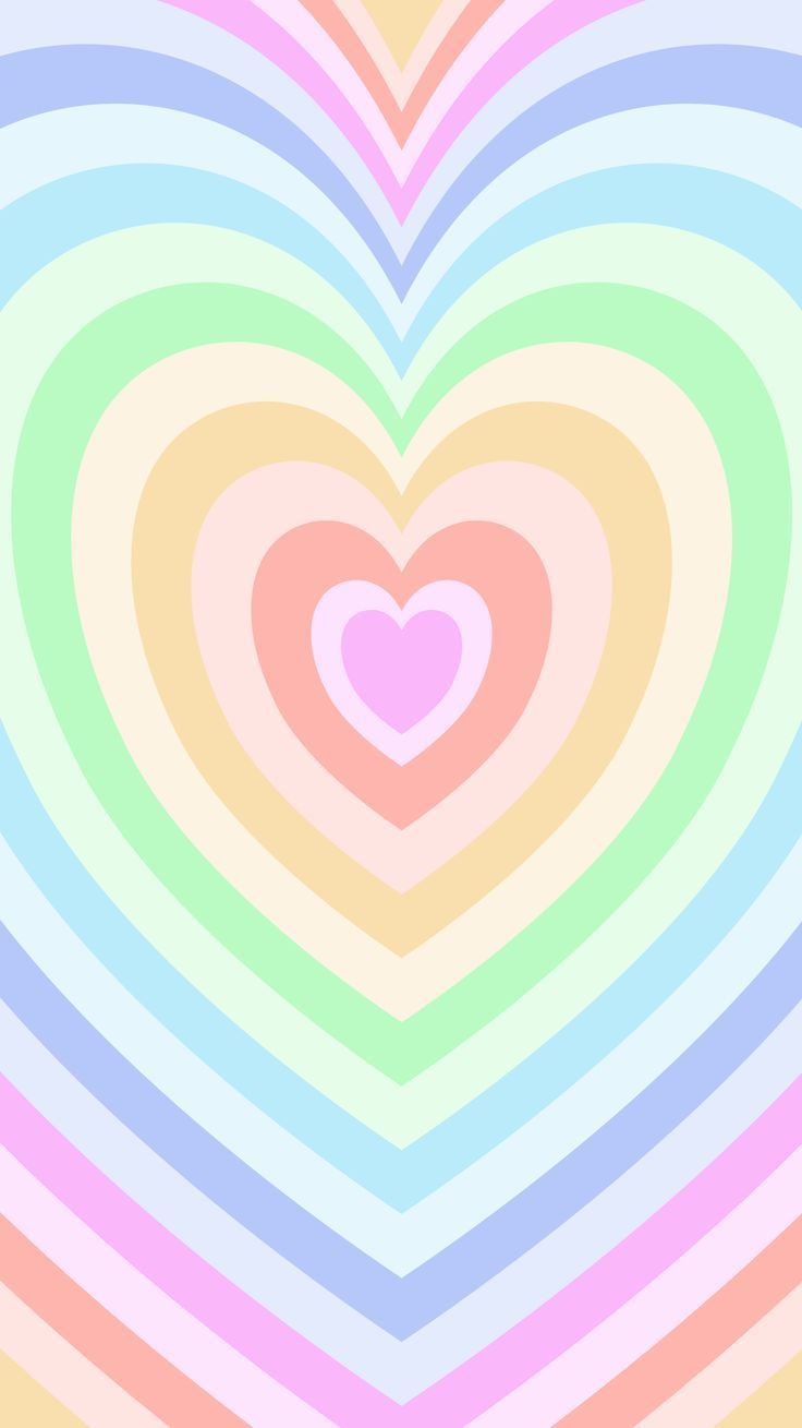 Pastel Heart Wallpaper