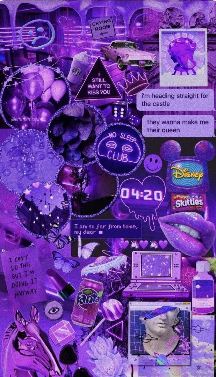 Purple Aesthetic Wallpaper