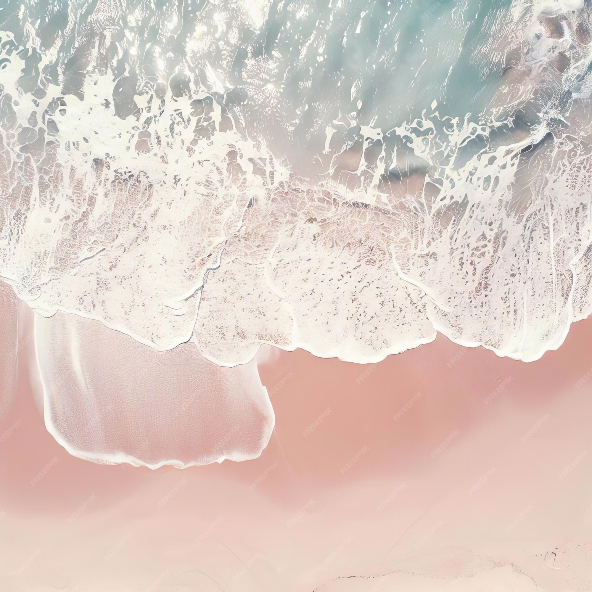 Aerial view of the sea and the beach - Sand