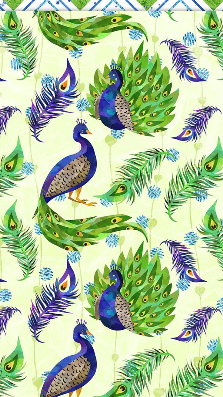 Walpaper. Peacock painting, Aesthetic pastel wallpaper, Background patterns