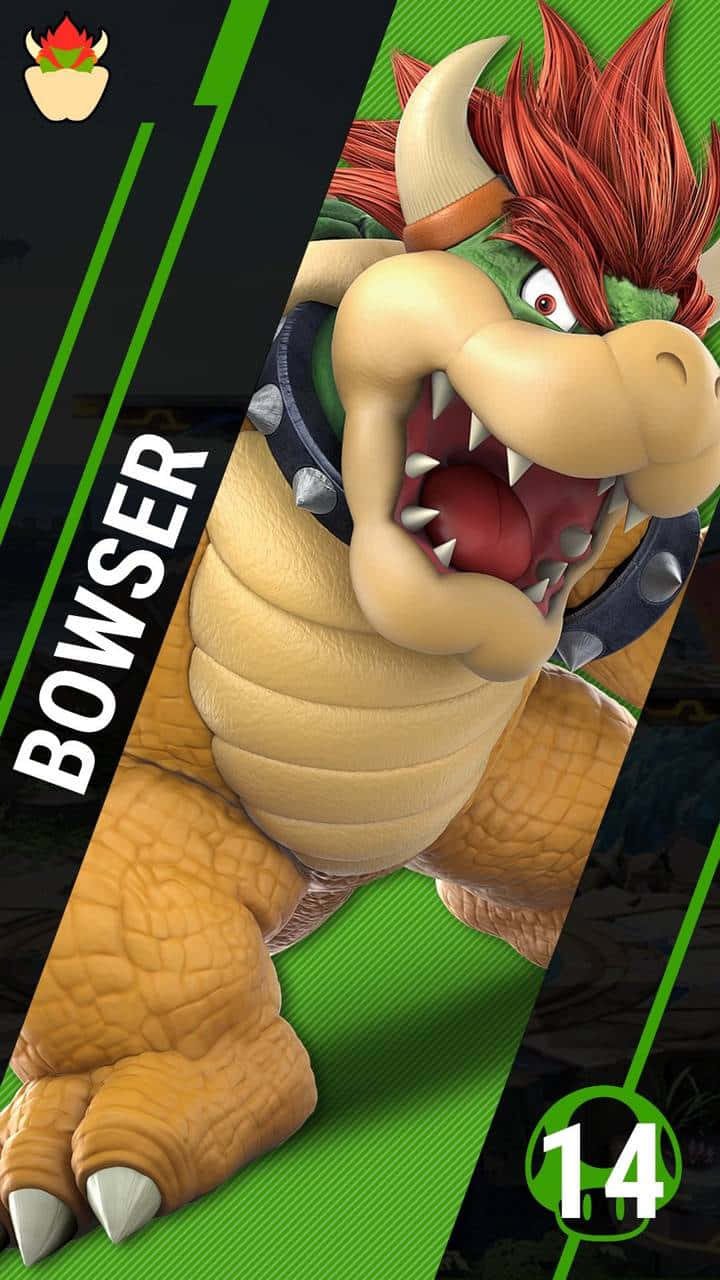 Super Smash Bros. Ultimate character page for Bowser, the king of the Koopa. - Bowser