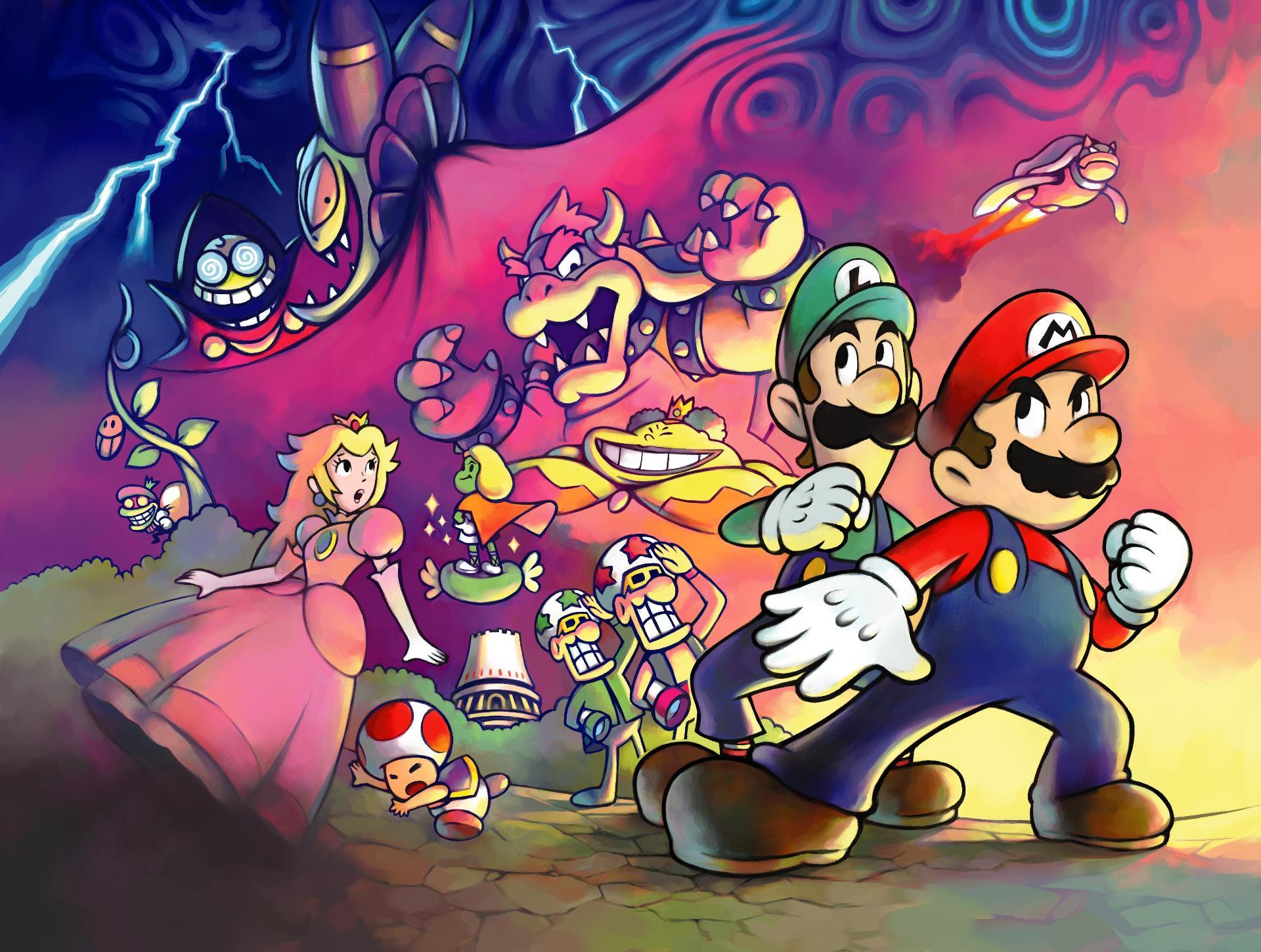 Mario And Peach Wallpaper