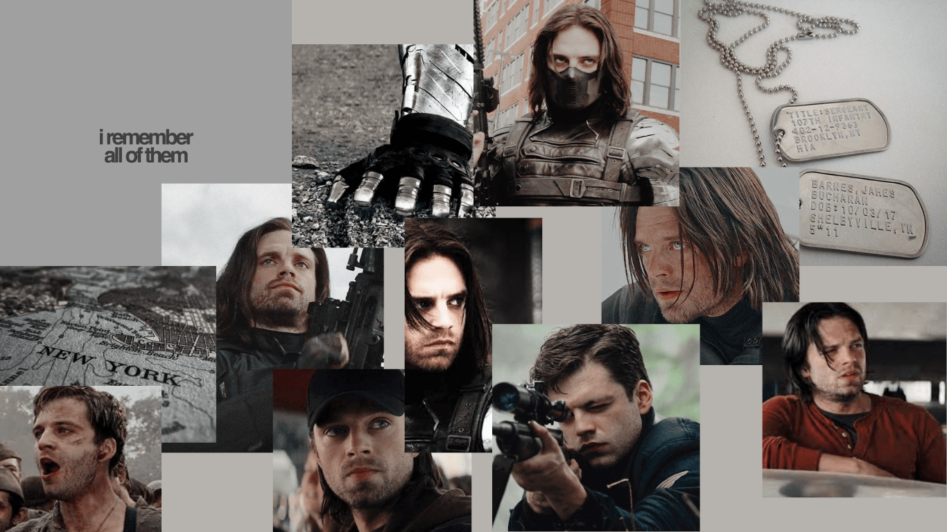 Bucky Barnes Laptop Wallpaper ✨❤. Bucky barnes aesthetic, Bucky barnes marvel, Bucky barnes