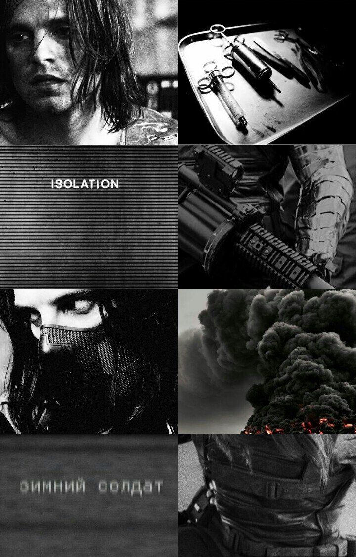 And all the people say You can't wake up, this is not a dream You're part of a machine, you are not a human being /#aesthetic of Bucky