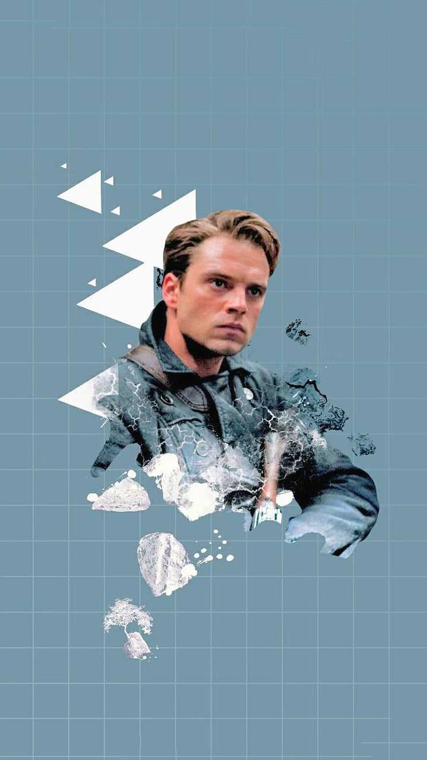 Sebastian Stan as Bucky Barnes from the Avengers movies - Bucky Barnes