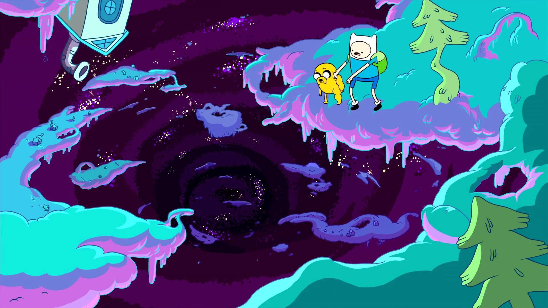Adventure Time Finn and Jake in the sky wallpaper 1920x1080 - Adventure Time