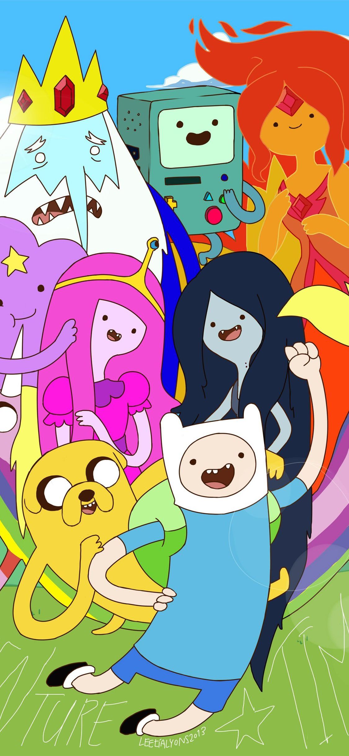 Adventure Time wallpaper for iPhone and Android devices. - Adventure Time